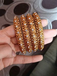 Golden Bangle Set