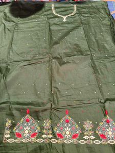 Glace Cotton Suit