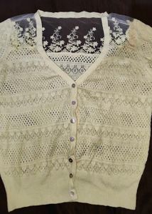 Lace Detail Cardigan