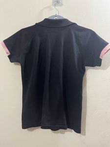 Classic Black Polo T shirt