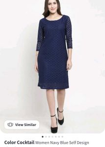 Color Cocktail Dress Size S