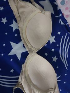 Adidas Nude Colour Padded  Bra