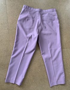 Lavender Straight Pants