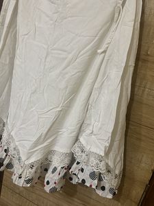 White Beautiful Flare Skirt