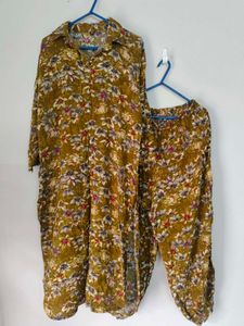 Floral Kurta Set