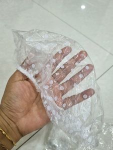 Brand New Reusable Transparent Shower Cap