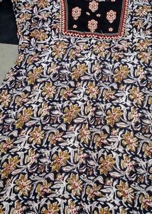 Floral Print Kurta