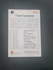 Osho Meditation - set of 5 books