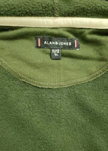 Alan jones Boy's fleece hooded sweatshirt