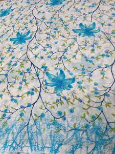 beautiful white georgette saree