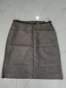 Houndstooth Mini Skirt