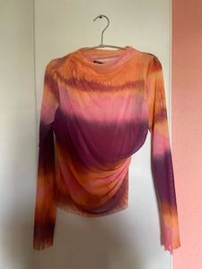 Zara New Mesh Top