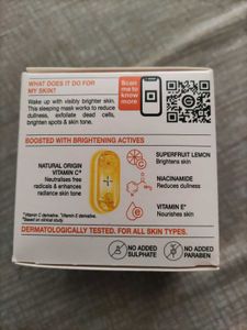 Garnier Vitamin C Sleeping Mask