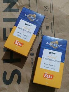 Aqualogica Tinted & Water Sunscreen ( 1 Price 100)