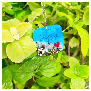 Drive Safe Keychain - Handmade with Love