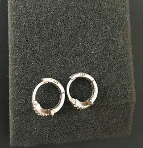 Sterling Silver 92.5 Hoop Earrings