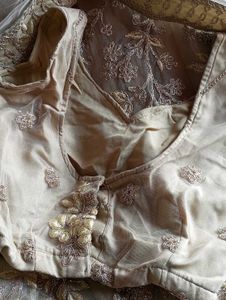 Lahenga Choli With Dupatta And Latkan Attached