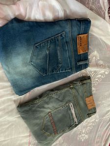 Killer Jeans - Stylish Denim - Set Of 2