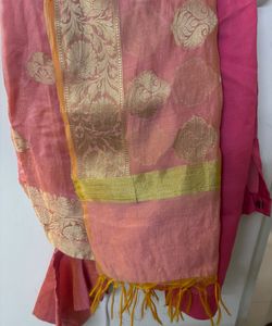 Raw Silk Suit Set