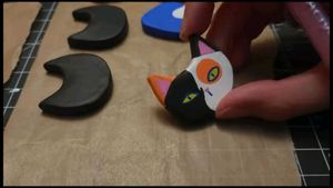 Made From Clay With Magnets