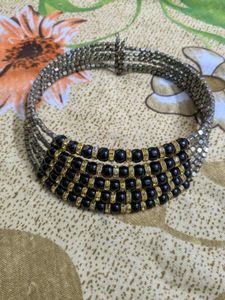 Vintage Beaded Choker Necklace