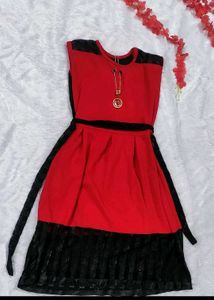 Red Midi Dress