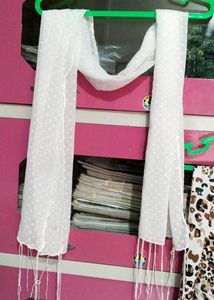 Scarves Set - Leopard &amp; White