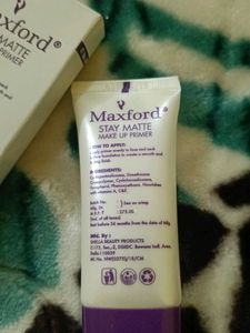 Maxford Stay Matte Makeup Primer