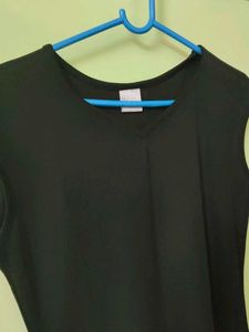 Black Trumpet Skirt and Midi dress Combo