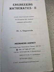 Engineering Mathematics 2