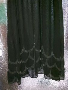 Elegant Black Abaya( totally Unused Brand New)