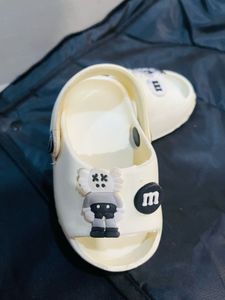 AJIO Baby Off white Crocks