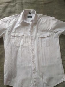 Men White Shirt