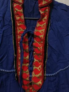 Navy Blue Kurta