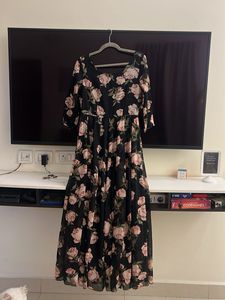 Floral Print Maxi Dress
