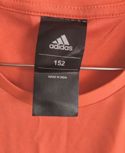 Orange Adidas T-shirt