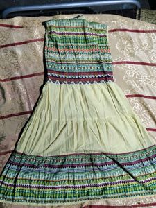Yellow Colour Kurti
