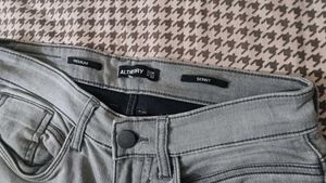 grey jeans