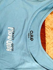Ajile By Pantaloons Cropped Microfiber Vest Top