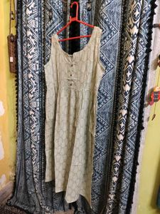 Pure Cotton Mint Green Midi Dress