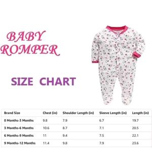 Cute Baby Romper - 0-6 Months
