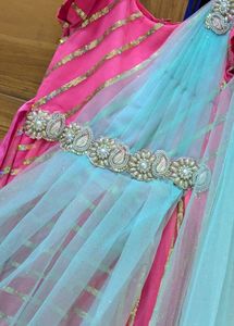 Traditional Party Wear Girls Long Frock