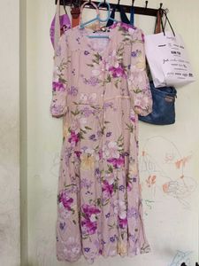 Floral Print Maxi Dress