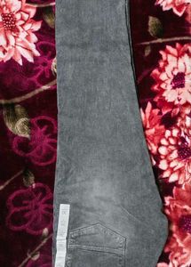 Stylish Gray Wavelength Jeans