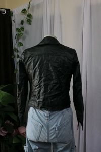 Vintage Black Leather Jacket