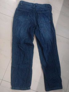 Blue Straight Jeans
