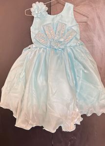Cute Light Blue Party Dress