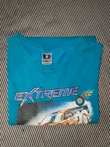 Blue Fisher T Shirt For Men New Look