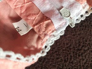 Cute Peach Baby Dress