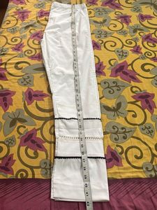 Elegant White Embroidered Kurta Set